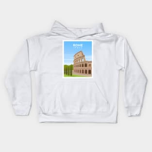 Rome, Italy - The Colosseum Kids Hoodie